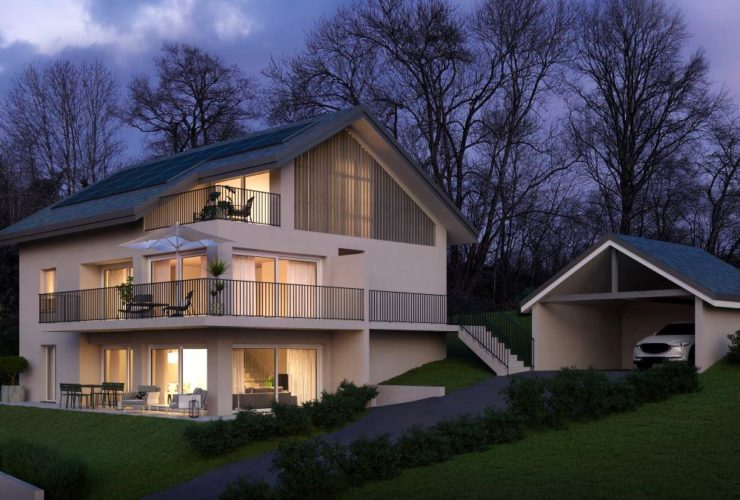 Nouveau projet : Spacieuse Villa individuelle de 8.5 pièces, 287 m2 - Parcelle 1'011m2