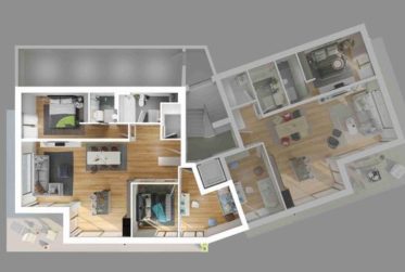 Résidence : entre "CIEL & VIGNES " Appartement neuf de 4.5 pièces
